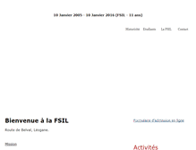 Tablet Screenshot of fsil.org